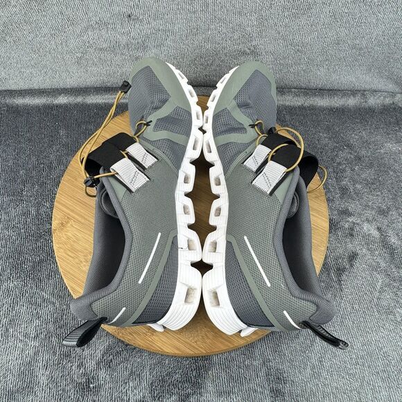 On Running CloudTec Shoes Mens Size 10.5 Gray Green Sneakers Running No Insoles - Picture 7 of 11